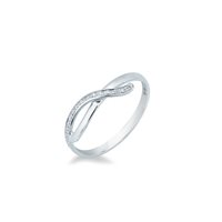 Anello Mirco Visconti Donna in Oro bianco Diamante LR70